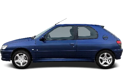 Peugeot 306 1997-2002 Dimensions Side View