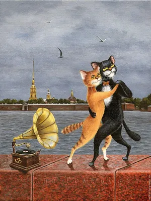 Умер нарисовавший «Петербургских котов» художник Владимир Румянцев — РБК
