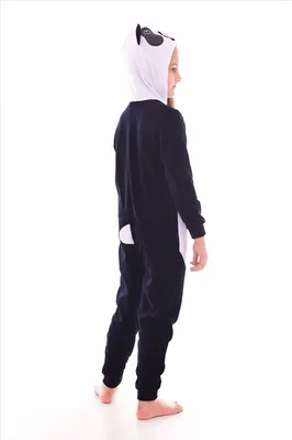 ᐉ Кигуруми-пижама Панда Аниме Грустная S 145-155 см Черный (6032/S)