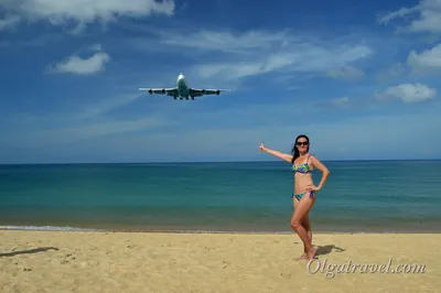 Пляж с самолетами на Пхукете: место, где садятся самолеты прямо над  головой!Olgatravel.com