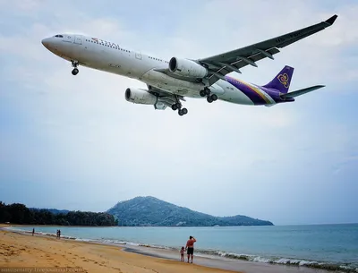 Най Янг: пляж где садятся самолеты на Пхукете