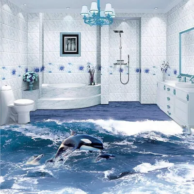 Дизайн ванн с дельфинами (82 фото) - фото - картинки и рисунки: скачать  бесплатно