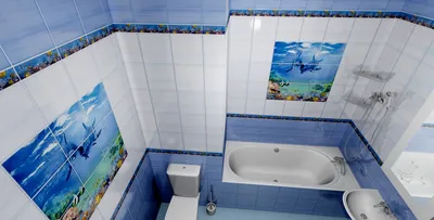 Ванная комната синего цвета - фото подборка дизайна интерьера -  Интернет-журнал Inhomes