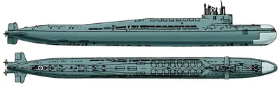 Подводные лодки пр.667Б, БД, БДР, БДРМ(\"Delta-I,-II,-III,-IV\") (1972г.)