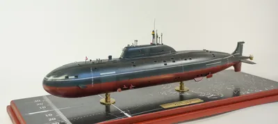 Модель корабля Подводня лодка К-335 «Гепард» класс C-6S - Верфь на Столе