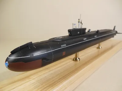 135071 Моделист 1/350 \"Юрий Долгорукий\" - атомная подводная лодка ::  Сборные модели :: Флот :: Моделист :: 1/350