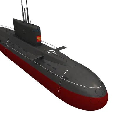 Подводная лодка Б-265 \"Краснодар\" у причала в Севастополе