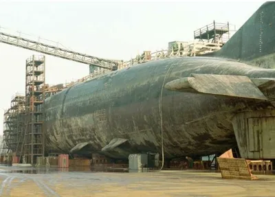 Затонувшая подводная лодка Курск …» — создано в Шедевруме