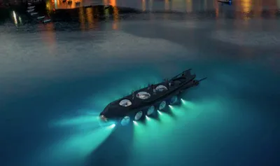 морская подводная лодка на морской поверхности. военная подводная лодка на  воде Иллюстрация штока - иллюстрации насчитывающей флот, плавать: 270488330