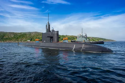 Атомная подводная лодка \"Подмосковье\" БС-64 ходовые испытания - YouTube