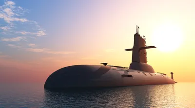 В этот День 64 года назад первая советская атомная подводная лодка - К-3  «Ленинский комсомол» - подняла военно-морской флаг