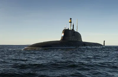 На атомной подводной лодке \"Северодвинск\" поднят флаг!
