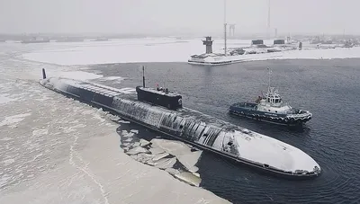 Первая серийная атомная подлодка «Ясень-М» спущена на воду в Северодвинске  - NEWS.ru — 25.12.19