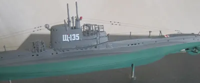 Склеиваемая пластиковая модель Советская подводная лодка \"Щука\". Масштаб  1:144 - купить с доставкой по выгодным ценам в интернет-магазине OZON  (892156967)