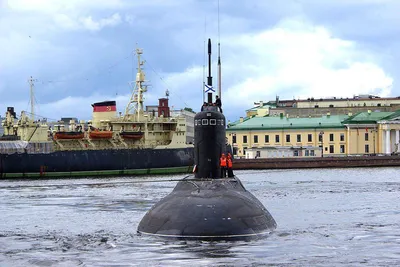 Модель подводная лодка проект 636 Варшавянка