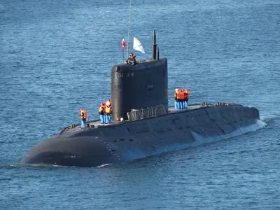 Русская подводная лодка класса Кило, проект 877 (636) Варшавянка 3D Модель  $20 - .max .3ds .fbx .obj - Free3D