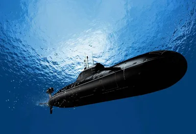 Самая большая подводная лодка в мире. Ее габариты поражают воображение/ |  Пикабу