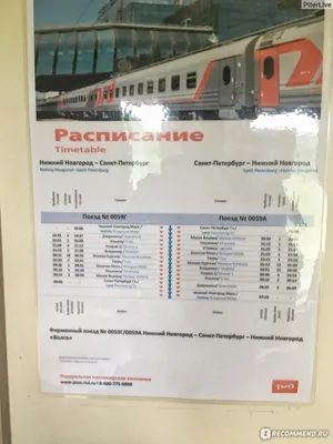 Поезд 087Г Нижний Новгород - Адлер расписание 2023
