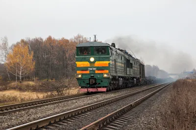 ТЕХНОДРАЙВ Железная дорога с паровозом 126 см