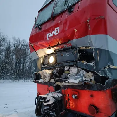 В Ульяновской области поезд столкнулся с тепловозом, есть пострадавшие -  РИА Новости, 22.11.2023