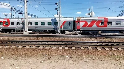 ЭП1М-462 с поездом №117 Самара Адлер - YouTube