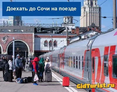 Поезд 🚝 Москва – Адлер (Сочи): цена билета в 2024 году, купить билеты,  маршрут следования, время в пути, отзывы