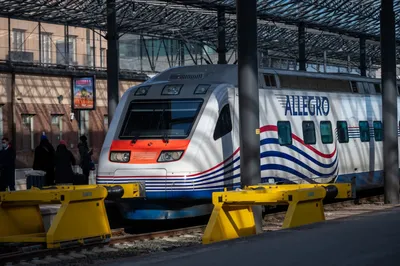 Французский поезд \"Аллегро\": Хельсинки-Санкт-Петербург за 3 часа 36 минут