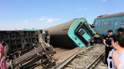 Состояние путей стало причиной крушения поезда в Жамбылской области, - Ж.  Касымбек - Телеканал «Астана»