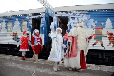 В Москве представили поезд Деда Мороза – 2023 – Москва 24, 07.11.2023