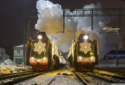 Праздник к нам приходит! В Воркуту приехал Поезд Деда Мороза, на очереди –  Печора, Усинск и Сыктывкар - KP.RU