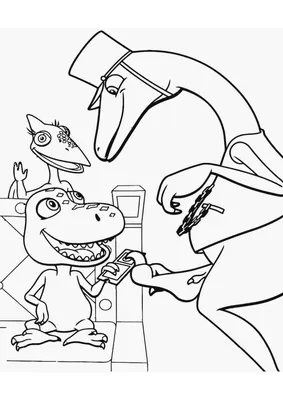 Обучающий мультфильм для детей Поезд динозавров Я тиранозавр, Четвероногий  Нед, 4 серия - YouTube