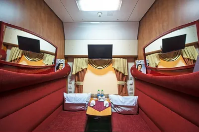 Как теперь выглядит самое необычное СВ России в частном поезде | 1520. Все  о ж/д | Дзен