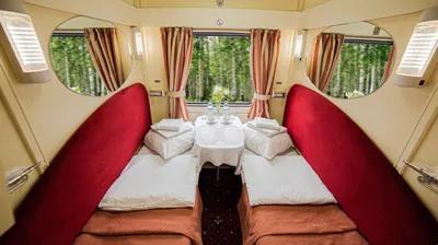 ✈ Как выглядит изнутри «Гранд Экспресс» - первый частный поезд в России