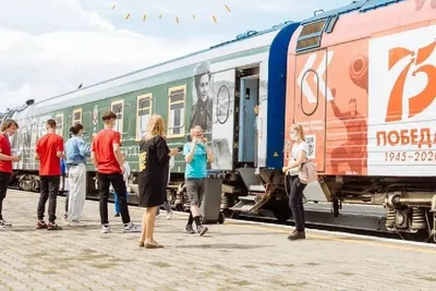 Тематический поезд к 100-летию московского спорта запустили на  Сокольнической линии метро