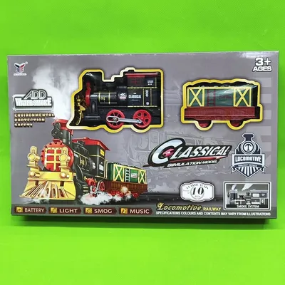 Игрушка поезд игрушечный металлический модель электричка Технопарк  159508129 купить за 473 ₽ в интернет-магазине Wildberries