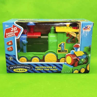 Игрушка поезд инерционный 1326A A-Toys купить - отзывы, цена, бонусы в  магазине товаров для творчества и игрушек МаМаЗин