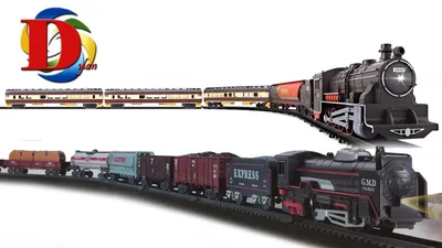 Поезд игрушка на железной дороге. Новый: 1280 KGS ▷ Игрушки | Бишкек |  107975260 ᐈ lalafo.kg