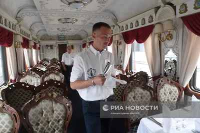 Роскошный поезд «Императорская Россия» | Пикабу