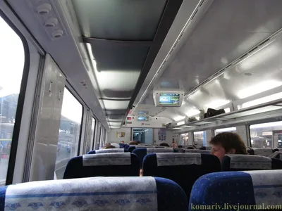 Поезд \"Хюндай\" и город Полтава