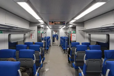 Салон \"Ласточки\" - здесь по 2 места, есть вагоны, где по 3 места в ряд. -  Photo de High-speed Train Swallow, Saint-Pétersbourg - Tripadvisor