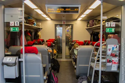 Как выглядит вагон повышенной комфортности в поезде «Ласточка». Не ожидал  такой разницы при переплате в 40 рублей | БЛОГ НЕ БЛОГЕРА | Дзен