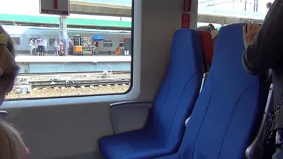 Ласточка\", скоростной поезд, вид внутри - YouTube