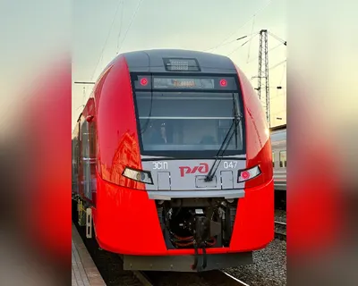 Фото поезда Ласточка в Нижний Новгород