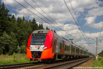 Сдвоенный поезд “Ласточка” начал курсировать между Москвой и Смоленском