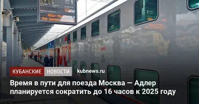 Двухэтажный поезд Москва - Адлер — Видео | ВКонтакте