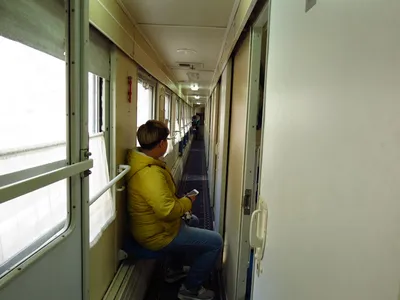 Поезд \"Пекин - Москва\". Интерьер и разное