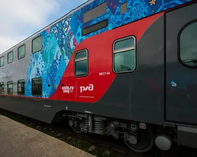 Из Москвы в Адлер отправился первый двухэтажный поезд в России — РБК