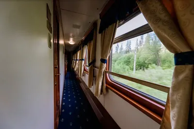 Посмотрите на российский поезд с золотым вагоном. Билет стоит ₽140 тыс. |  РБК Life