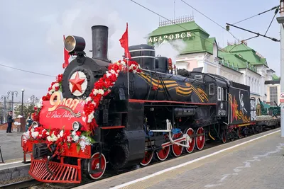 В Мурманск вновь прибыл «Поезд Победы» — Мурманский вестник - #164738