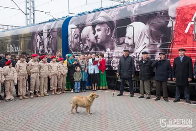 Машина времени в великую эпоху: в Краснодар прибыл «Поезд Победы» :: Krd.ru